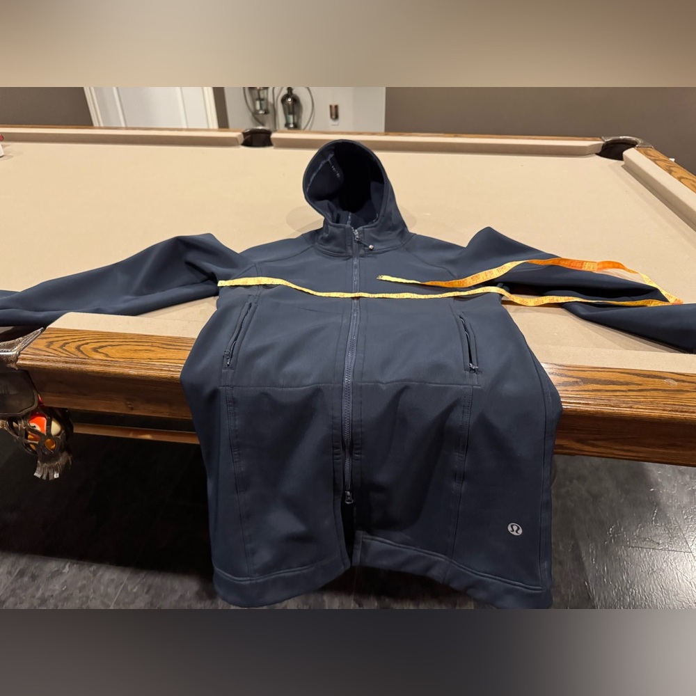 lululemon everyday yoga jacket 8 softshell navy - Picture 3 of 9